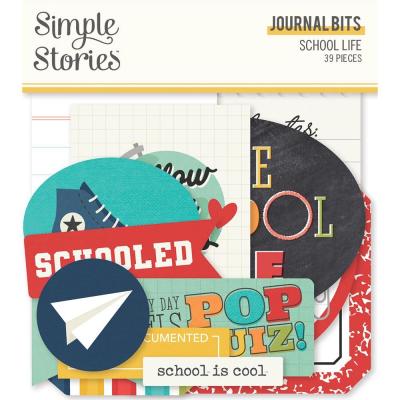 Simple Stories School Life Die Cuts - Journal Bits